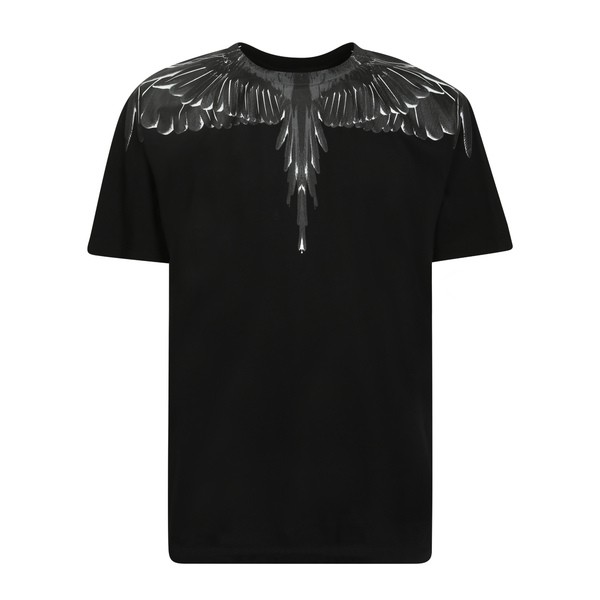 マルセロバーロン メンズ Tシャツ トップス Icon Wings T-shirt Black