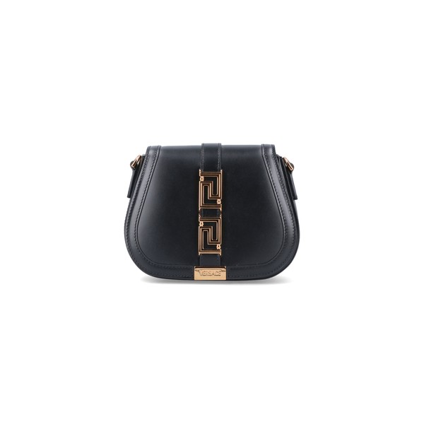 ヴェルサーチ レディース トートバッグ バッグ Shoulder Bag Blackの