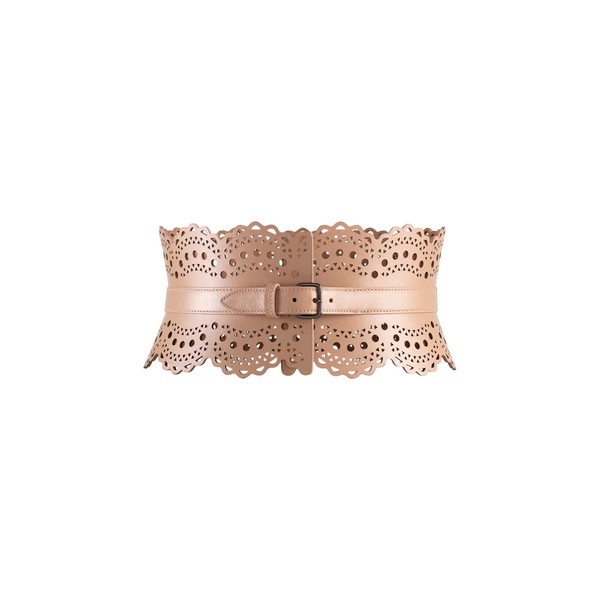 アライア レディース ベルト アクセサリー Bustier Belt In Sand