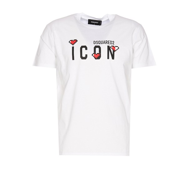 ディースクエアード メンズ Tシャツ トップス Be Icon Heart T-shirt