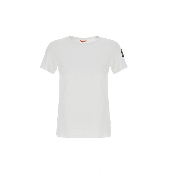 パラジャンパーズ レディース Tシャツ トップス T-shirt 'basic' White