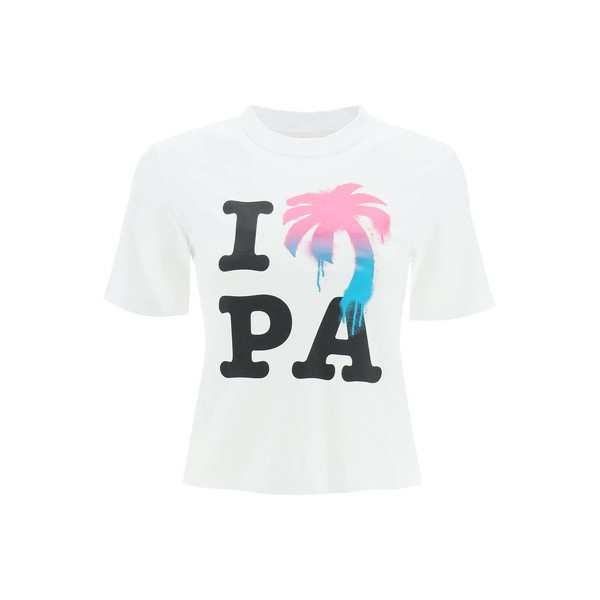 パーム・エンジェルス レディース Tシャツ トップス 'i Love Pa