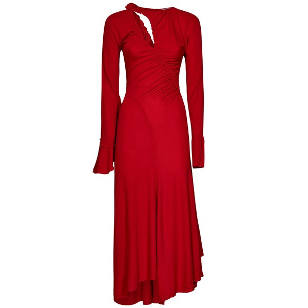 ヴィクトリア ベッカム レディース ワンピース トップス Long Dress Red