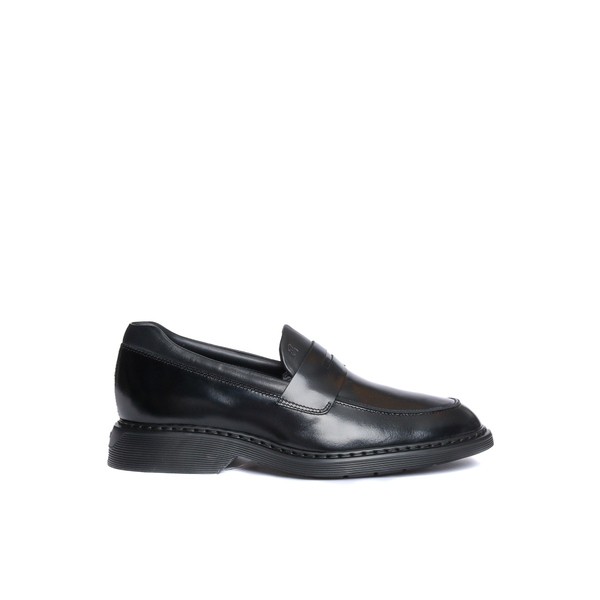 ホーガン メンズ スリッポン・ローファー シューズ H576 Loafers BLACK