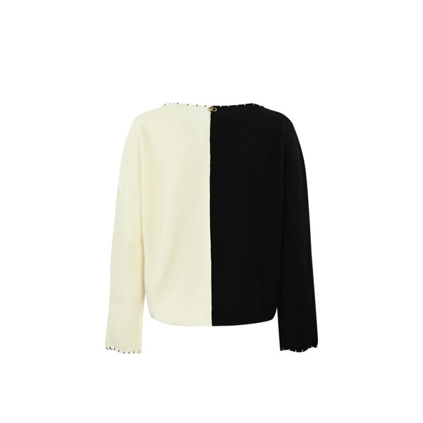 ツインセット レディース ニット&セーター アウター Two-tone Sweater