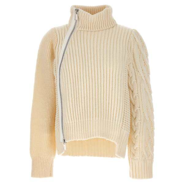 サカイ レディース ニット&セーター アウター Zip Detail Sweater