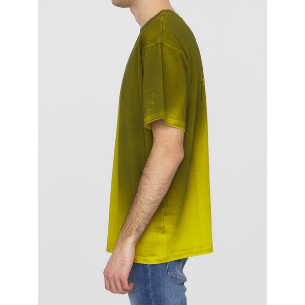 アコールドウォール メンズ Tシャツ トップス Gradient T-shirt YELLOW