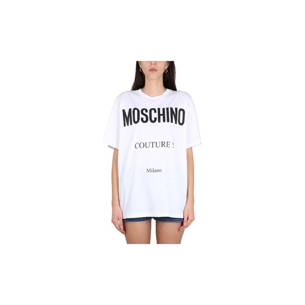 モスキーノ レディース Tシャツ トップス T-shirt With Maxi