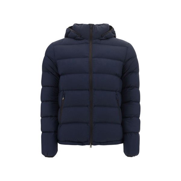 ヘルノ メンズ ジャケット＆ブルゾン アウター Down Jacket Blu Navyの