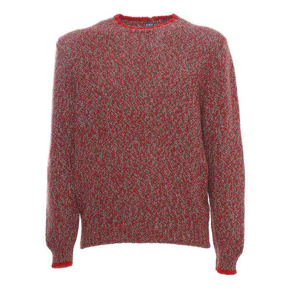 送料無料】 フェデーリ メンズ ニット・セーター アウター Sweater Red-