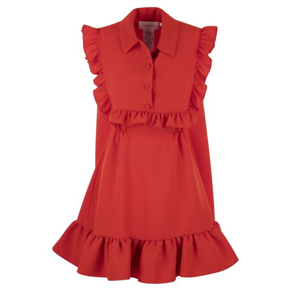 スポーツマックス レディース ワンピース トップス Ruffle Detailed