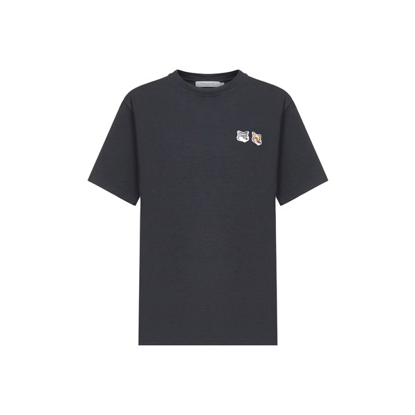 メゾン キツネ メンズ Tシャツ トップス T-Shirt Anthracite