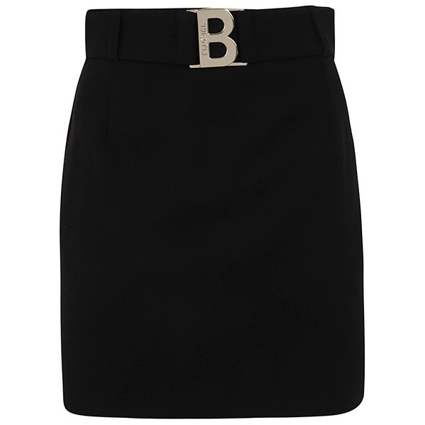 ブルーガール レディース スカート ボトムス Pencil Mini Skirt Black