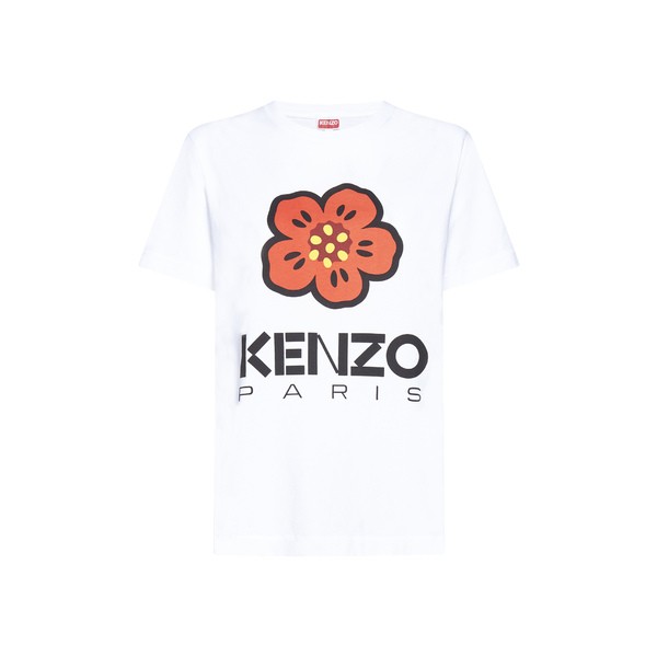 ケンゾー レディース Tシャツ トップス T-Shirt White