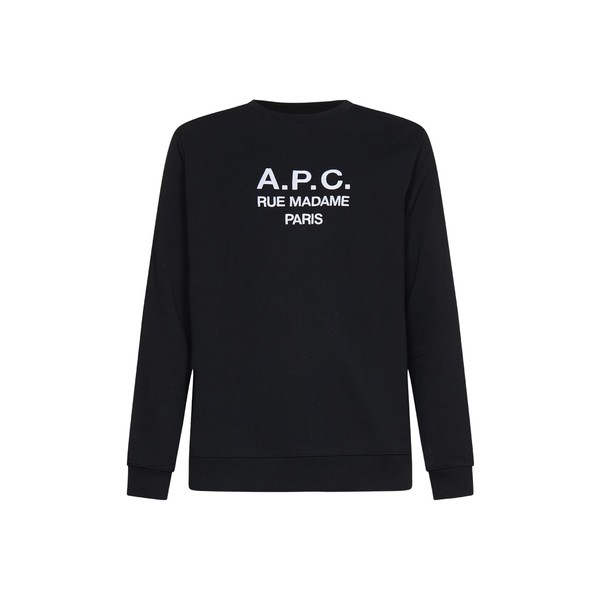 アーペーセー メンズ パーカー・スウェットシャツ アウター Fleece Black