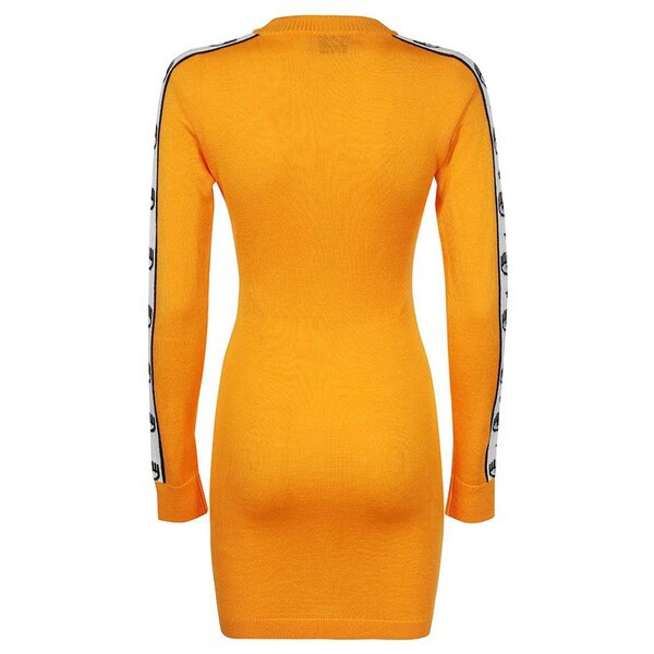 シアラフェラーニ レディース ワンピース トップス Mini Dress Orange