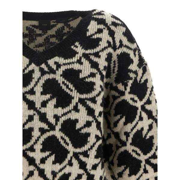 ピンコ レディース ニット&セーター アウター V-neck Knit Sweater