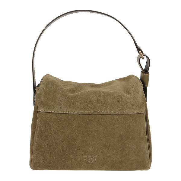 ピンコ レディース トートバッグ バッグ Leaf Hobo Classic Suede Q