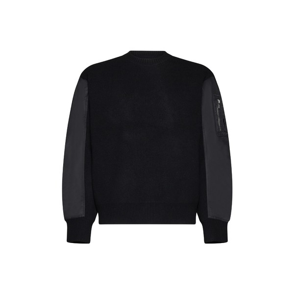 ニールバレット メンズ ニット&セーター アウター Sweater Black/black