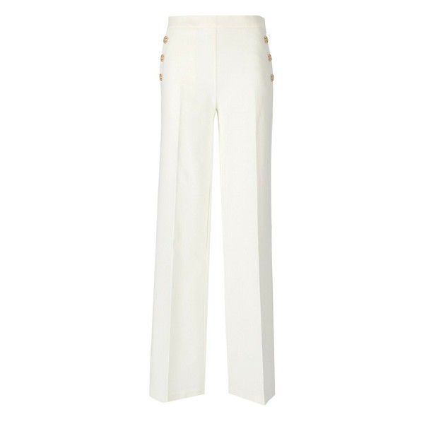 ツインセット レディース カジュアルパンツ ボトムス White Wide Leg