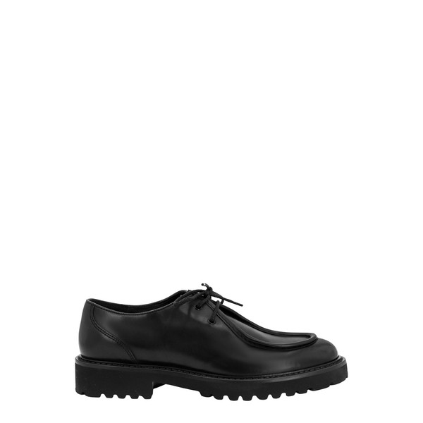 ドンカルズ メンズ スリッポン・ローファー シューズ Lace-up Shoe BLACK