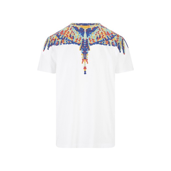 マルセロバーロン メンズ Tシャツ トップス White T-shirt With Wings