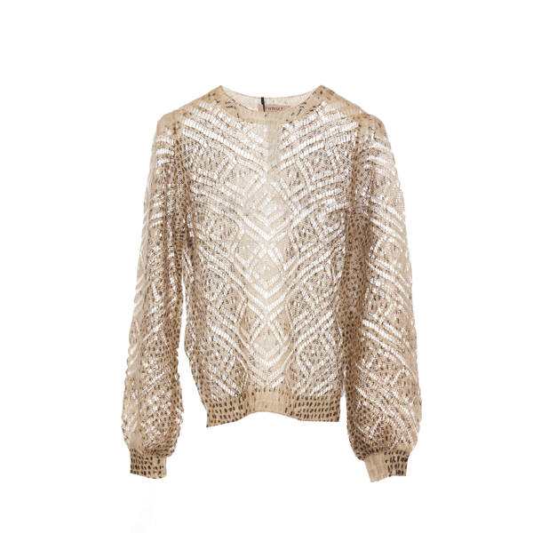 ツインセット レディース ニット&セーター アウター Sweater Goldの