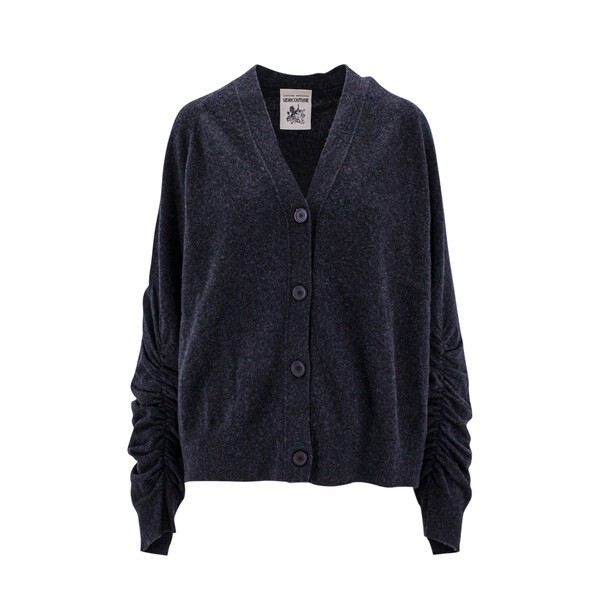 セミクチュール レディース ニット&セーター アウター Cardigan Greyの