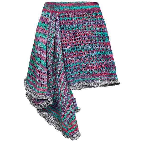 ジ アティコ レディース スカート ボトムス Mini Skirt Multicolor