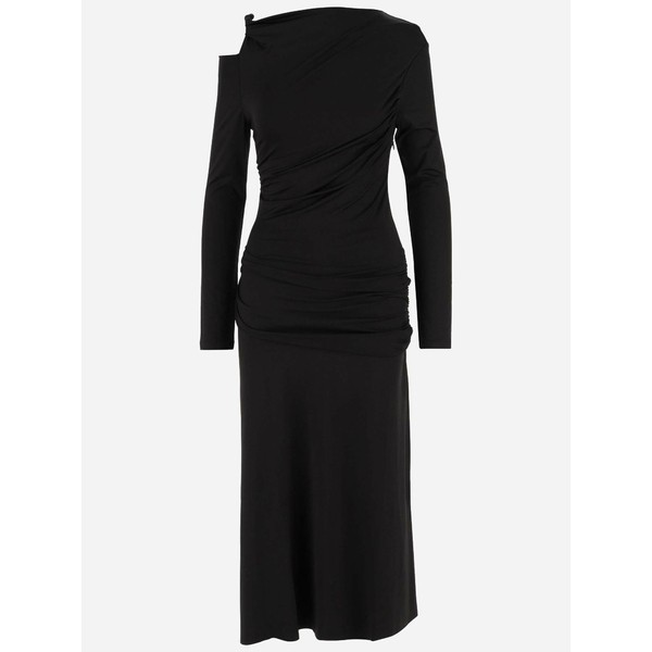 ヴィクトリア ベッカム レディース ワンピース トップス Stretch Jersey Dress Black 139,788円