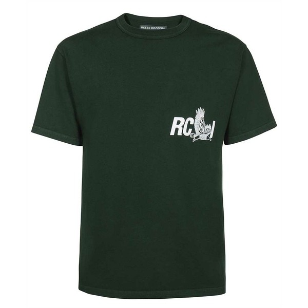 リース クーパー メンズ Tシャツ トップス Cotton T-shirt greenの通販