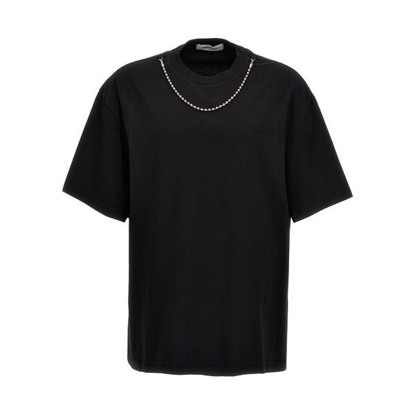 アンブッシュ メンズ Tシャツ トップス 'ballchain' T-shirt Blackの