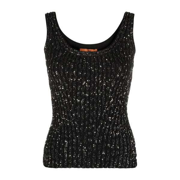 ミッソーニ レディース カットソー トップス Tank Top Di Silver