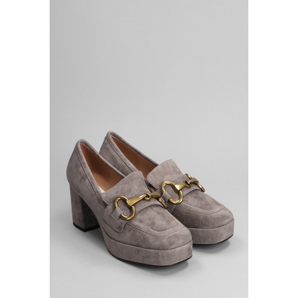 ビビロウ レディース ヒール シューズ Pumps In Grey Suede greyの通販