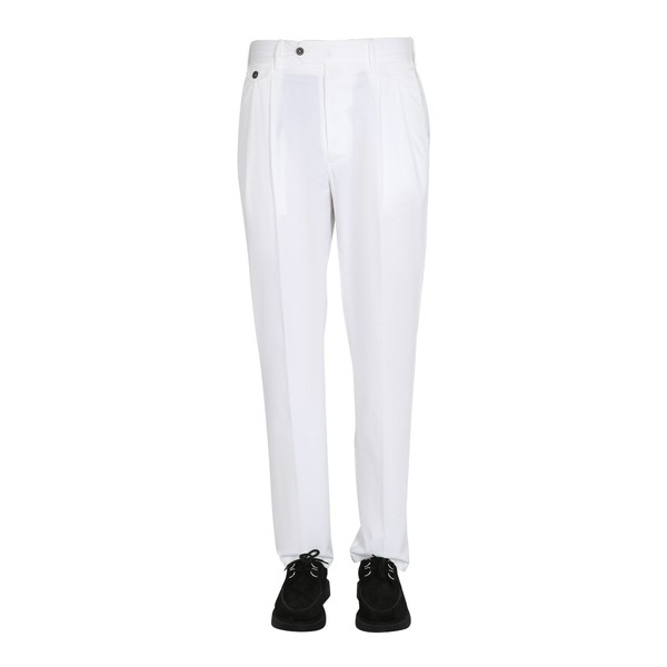 ラルディーニ メンズ カジュアルパンツ ボトムス Poplin Pants BIANCO