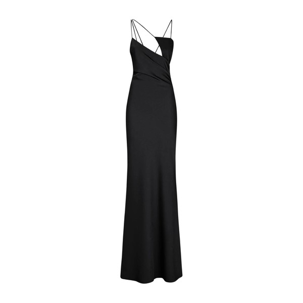 ジ アティコ レディース ワンピース トップス Melva Long Dress Black