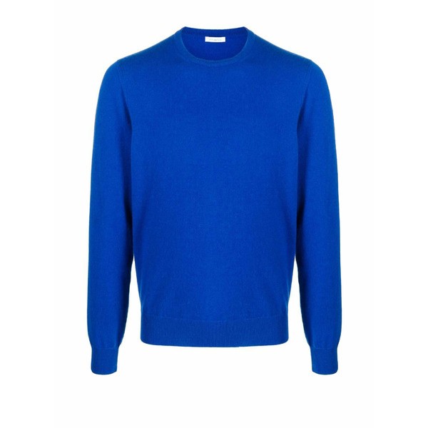 マロ メンズ ニット&セーター アウター Blue Crew-neck Sweater In