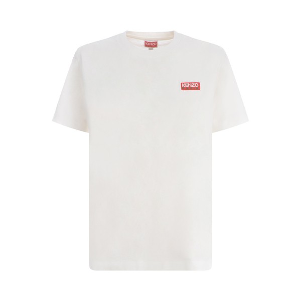 ケンゾー レディース Tシャツ トップス T-shirt Kenzo In Cotton Bianco