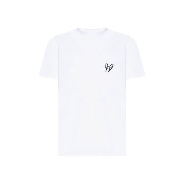 ニールバレット メンズ Tシャツ トップス T-Shirt Whi/blk/whiの通販は