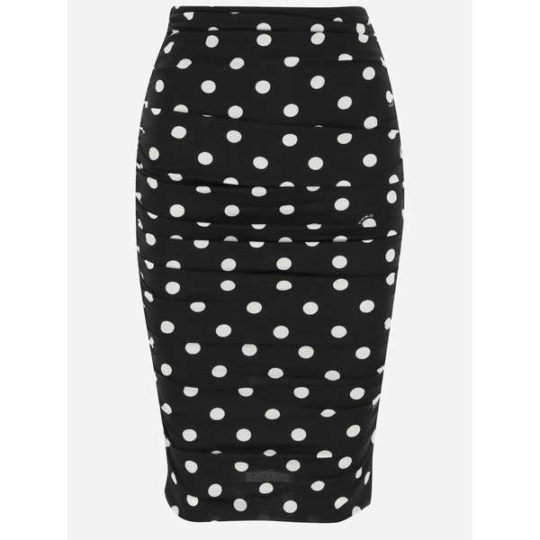 ピンコ レディース スカート ボトムス Viscose Blend Polka Dot Skirt