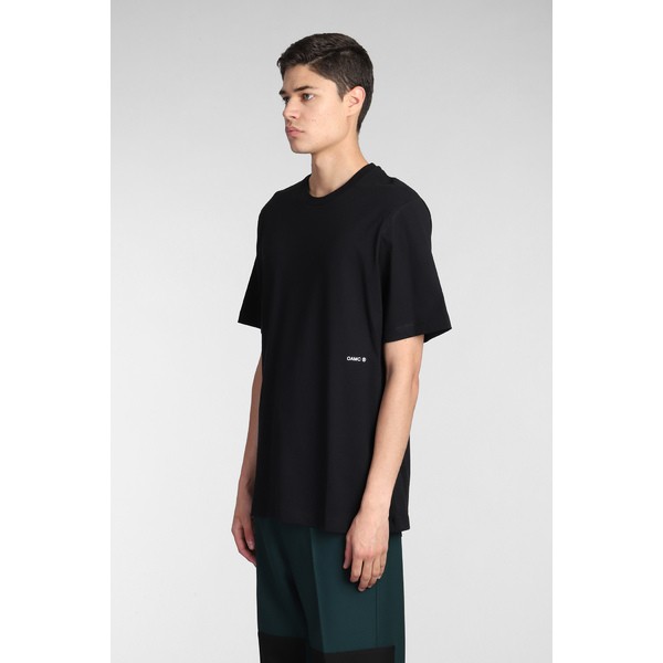 オーエーエムシー メンズ Tシャツ トップス T-shirt In Black Cotton