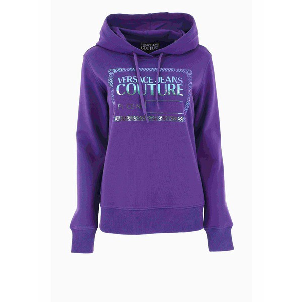 ベルサーチ レディース パーカー・スウェットシャツ アウター Versace Jeans Couture Hoodie ULTRAVIOLET｜au  PAY マーケット