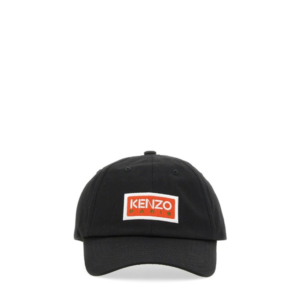 ケンゾー レディース 帽子 アクセサリー Baseball Hat With Logo NERO