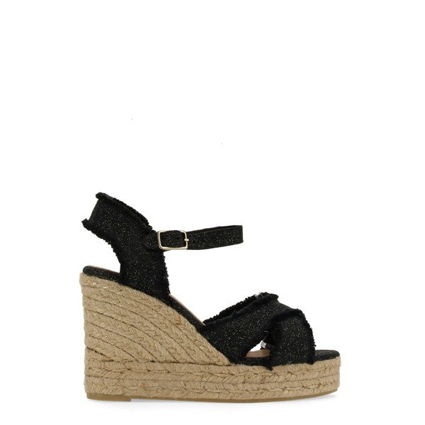 カスタニエール レディース サンダル シューズ Espadrille Bromelia/8ed/032 NERO｜au PAY マーケット