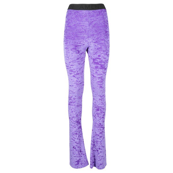 アーメン レディース カジュアルパンツ ボトムス Leggins Purple