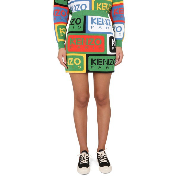 ケンゾー レディース スカート ボトムス Kenzo Labels Miniskirt