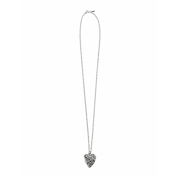 エマニュエレ ビコッキ メンズ ネックレス・チョーカー アクセサリー Large Heart Necklace SILVER｜au PAY マーケット