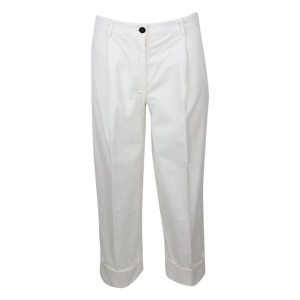 ANTONELLI アントネリ カジュアルパンツ ボトムス レディース Pants Ivory-