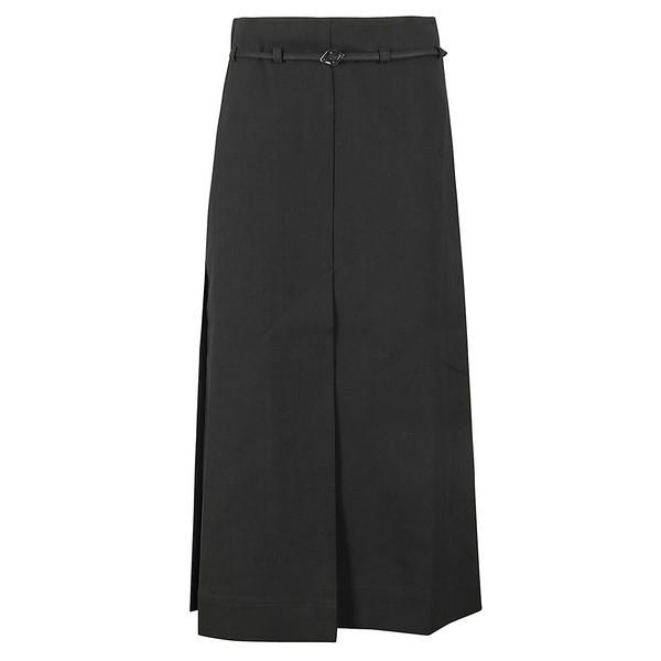 ガニー レディース スカート ボトムス Cotton Suiting Maxi Slit Skirt