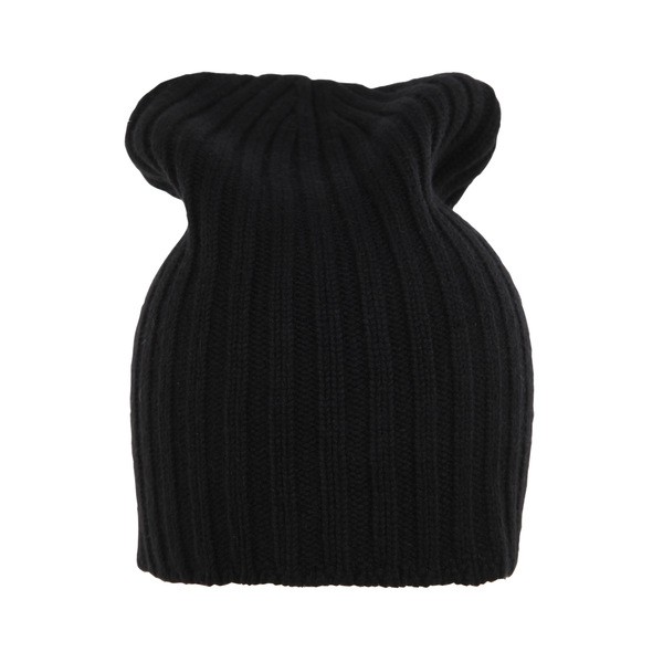 リビアナコンティ レディース 帽子 アクセサリー Ribbed Cap Black｜au PAY マーケット